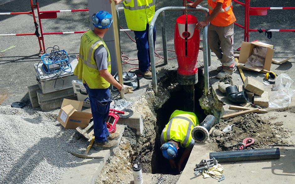 travaux assainissement Baulne